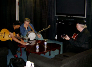 Tom Morello, Eric Weissberg and Tom Paxton